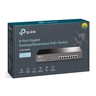 TP-Link 8-Port Gigabit PoE+ Switch, 8 Gigabit RJ45 Ports, 802.3at/af, 126W PoE Power, 1U 13-inch Rack-mountable Steel Case