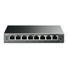 TP-Link switch TL-SG108PE 8-Port Gigabit Desktop PoE+ Easy Smart Switch, 8 Gigabit RJ45 ports including 4 PoE+ ports
