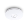 TP-Link EAP650 AX3000 Ceiling Mount Dual-Band Wi-Fi 6 Access Point,1×1Gbps RJ45 Port,574Mbps at 2.4 GHz + 2402 Mbps at 5 GHz,802.3at POE and 12V DC,2×Internal Antennas