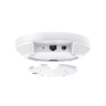 TP-Link EAP650 AX3000 Ceiling Mount Dual-Band Wi-Fi 6 Access Point,1×1Gbps RJ45 Port,574Mbps at 2.4 GHz + 2402 Mbps at 5 GHz,802.3at POE and 12V DC,2×Internal Antennas
