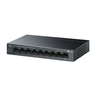 TP-Link LS109P 9-Port 10/100 Mbps Desktop Switch with 8-Port PoE+, 8× 10/100 Mbps PoE+ Ports, 1× 10/100 Mbps Non-PoE Port