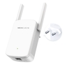 Mercusys ME30 AC1200 Wi-Fi Range Extender, 300 Mbps at 2.4 GHz + 867 Mbps at 5 GHz, 1 x 10/100 LAN, 2× Fixed External Antennas