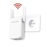 Mercusys ME30 AC1200 Wi-Fi Range Extender, 300 Mbps at 2.4 GHz + 867 Mbps at 5 GHz, 1 x 10/100 LAN, 2× Fixed External Antennas
