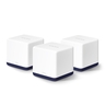 Mercusys Halo H50G(3-pack) 1900Mbps Whole Home Mesh Wi-Fi System,600Mbps at 2.4GHz,1300Mbps at 5GHz,3 Gigabit Ports,2 internal antennas