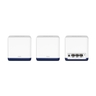 Mercusys Halo H50G(3-pack) 1900Mbps Whole Home Mesh Wi-Fi System,600Mbps at 2.4GHz,1300Mbps at 5GHz,3 Gigabit Ports,2 internal antennas