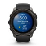 GARMIN Fenix 8 AMOLED Sapphire pametni sat, 51 mm, Carbon Gray, Pebble Gray remen