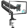 ONKRON Monitor Desk Mount for 13 to 32-Inch LED LCD Flat Monitors up to 9 kg, Black