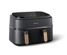 PHILIPS friteza NA352/00 Dual Basket 2750 W, 9 L