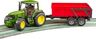 Bruder John Deere traktor s prikolicom 2057
