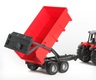 Bruder Massey Ferguson traktor s prikolicom 2045