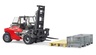 Bruder Linde viljuškar sa 3 palete 2513