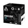 Arctic Freezer 36 Black, CPU cooler, Intel LGA 1700, AMD AM4, AM5