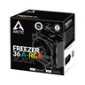Arctic Freezer 36 A-RGB Black CPU cooler, Intel LGA 1700, AMD AM4, AM5