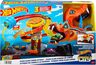 Hot Wheels city set za igru - gladna kobra napada piceriju