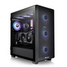 Thermaltake kućište S250 TG ARGB Mid tower case, tempered glass 4x CT120 ARGB Sync Fans,Mesh front panel