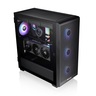 Thermaltake kućište S250 TG ARGB Mid tower case, tempered glass 4x CT120 ARGB Sync Fans,Mesh front panel