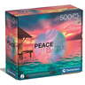 CL35120 Clementoni puzzle 500 PEACE LIVING THE PRESENT
