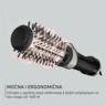 ROWENTA četka za kosu UB9540F0 Brush Activ, rotirajuća, 1000 W, 30 - 40 - 50 mm četka, koncentrator, lopatica, torbica