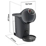 KRUPS aparat za kafu Dolce Gusto KP340B10 Genio S Plus Cosmic Grey