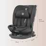 Coccolle autosjedalica i-Size 40-150 cm 360° Velsa, Jet Black / 323085260
