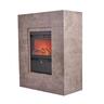 Električni kamin BHP MDF Rahm. Zement B992176