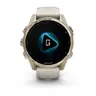 GARMIN Fenix 8 AMOLED Sapphire pametni sat, 43 mm, Sapphire, zlatno/sivi remen, 010-02903-11