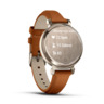 GARMIN Lily 2 Classic pametni sat, 35.4 mm, Cream Gold Tan, 010-02839-02