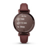 GARMIN Lily 2 Classic pametni sat, 35.4 mm, Tamno-brončani s purpurnim kožnim remenom, 010-02839-03