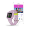 GARMIN Vivofit jr. 3 fitness narukvica za djecu, roza s cvjetnim uzorkom, 010-02441-01