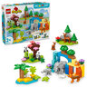 LEGO® DUPLO Town Obitelji divljih životinja 3u1 10446