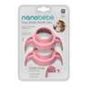 Nanobébé® ručkice za Flexy flašice, 2 kom, Roza