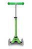 Mini Micro Deluxe Green LED romobil