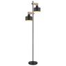 GLOBO podna lampa RIELLY CRNA 15651S