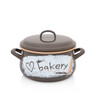 Metalac klasična duboka šerpa s poklopcem BAKERY 20cm/4lit