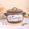 Metalac klasična duboka šerpa s poklopcem BAKERY 20cm/4lit