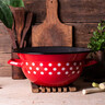 Metalac višenamjenska emajlirana posuda Red dots, 28cm/5lit