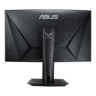 ASUS monitor TUF VG27VQ gaming zakrivljeni, FULL HD 1920x1080, 27 VA, 400 cd/m2, AMD FreeSync Premium, DP, HDMI, PIVOT, 165Hz, 1ms