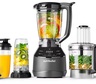 Nutribullet blender NBF580B Triple Prep System, 1500 W, crni