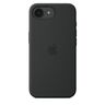 Apple iPhone 16e Silicone Case Black
