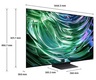 SAMSUNG OLED televizor QE65S90DATXXH, 4K Ultra HD, Smart TV, Tizen OS, NQ4 AI Gen2 procesor, OLED HDR+, grafitno crni