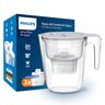 PHILIPS bokal za filtriranje vode AWP2933WHT3/31 - 2.6L, bijela, fliptop, 3 filtera