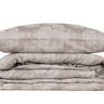 Lina pamučna posteljina set 200x220cm, smeđa