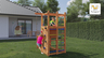 Fungoo drveno dječje igralište CLIMBING STAR 1, set