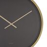 Zuiver zidni sat Bandit gold/black