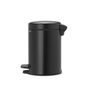 Brabantia Newicon Pedal kanta za smeće 3l, mat crna 113321