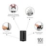 Brabantia Newicon Pedal kanta za smeće 3l, mat crna 113321