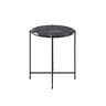 Actona Company  Bočni mramorni stol Avila, crna