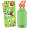 SKIP HOP Nehrđajuća termosica sa stikerima Zelena