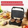 TEFAL električni roštilj GC270D10 Inicio Compact, 1000 W, neprijanjajuće ploče za kuhanje