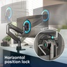 ONKRON nosač za monitore od 17 do 57", max 27 kg, tilt-swivel, with rotation